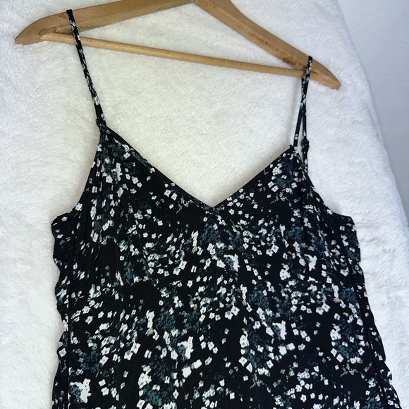 Aritzia Sunday Best Babydoll Sexton Camisole Mini Dress Black Floral Cottagecore - Picture 4 of 10